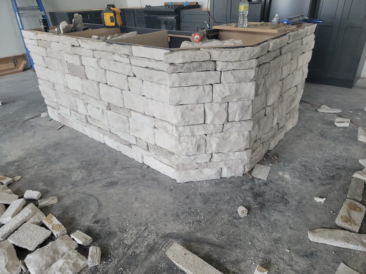 Cut Limestone - No Grout
