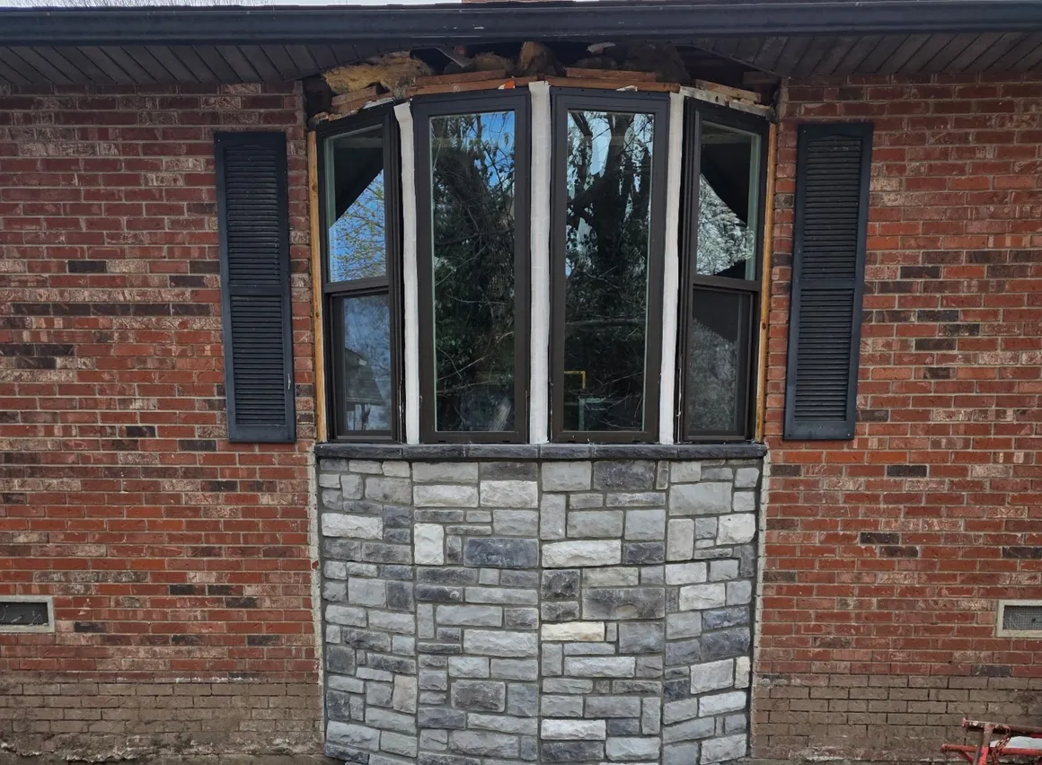 Cut Limestone - Trainsmoke Finish - Webb City