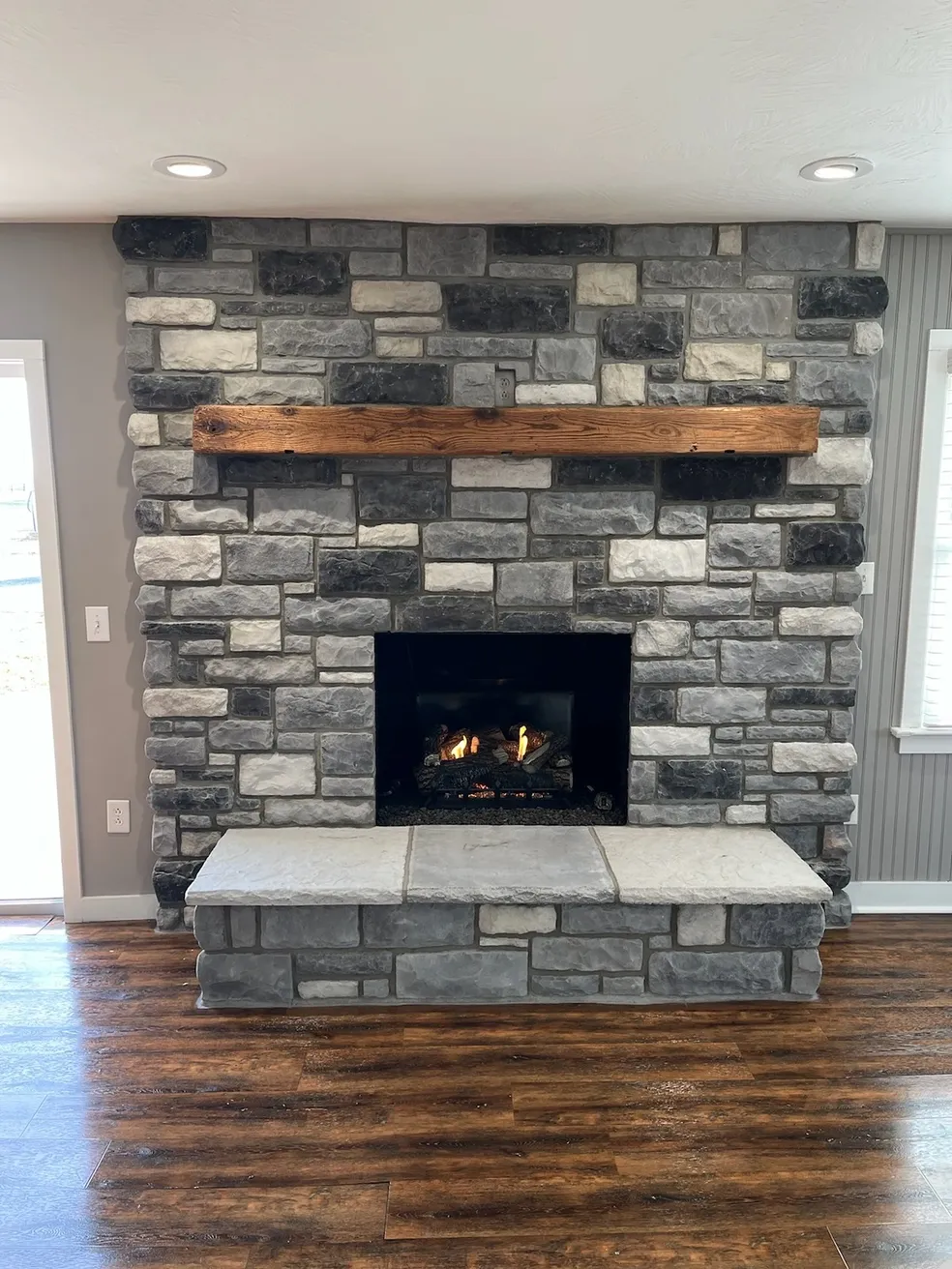Fireplaces - Mt Vernon, Mo - Trainsmoke Finish